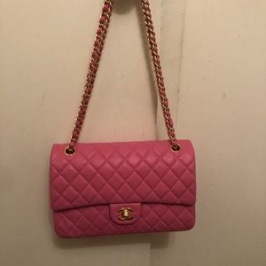Replica handbag pepto bismo color. Bubble gum pink